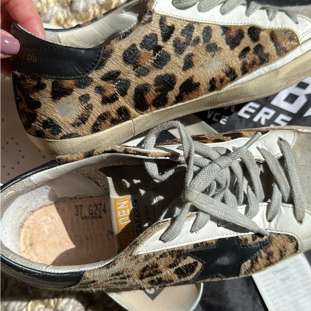 Golden Goose Super Star Leopard 37 - Picture 14 of 16